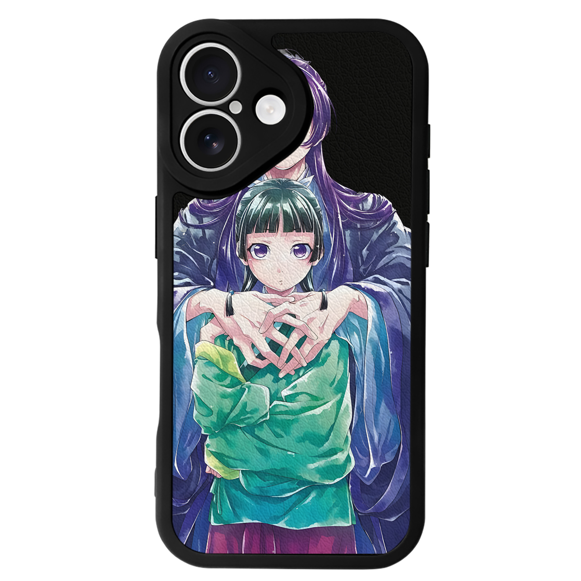 （画像用） 薬屋のひとりごと The Apothecary Diaries 【iPhone 16シリーズ対応】シリコンスマホケース（レザー調） 材質：シリコン